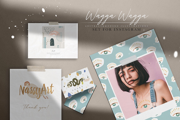 Wagga Wagga Insta Collection in Illustrations - product preview 9
