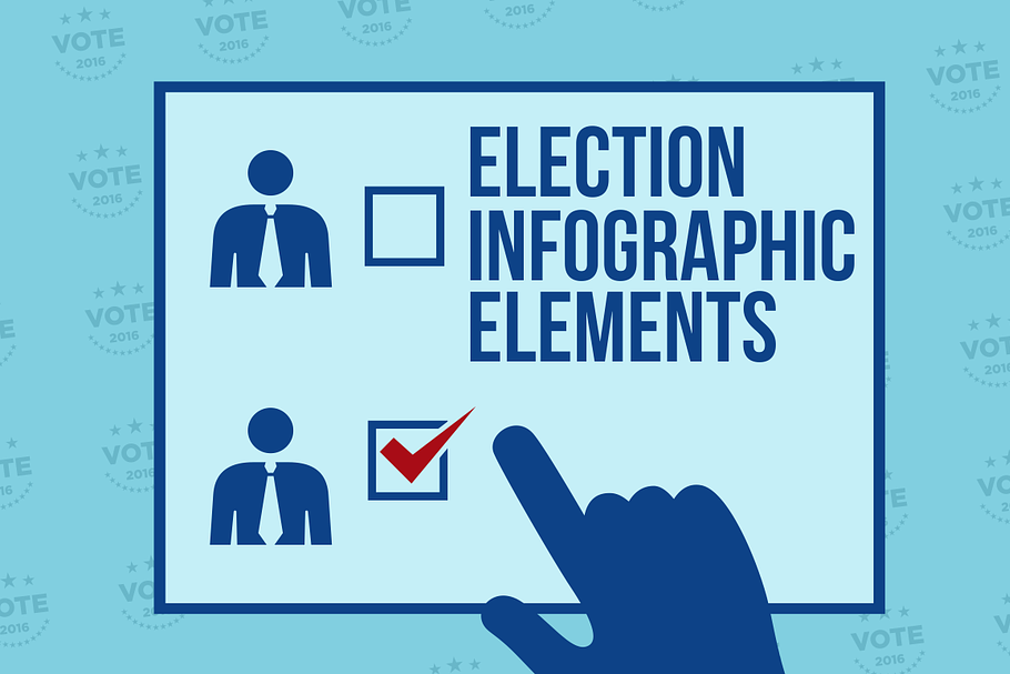 Election Infographic Elements