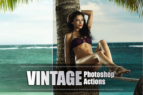 40 Vintage Photoshop Actions in Add-Ons - product preview 5