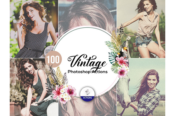 90 Vintage Lifestyle Photoshop Actio in Add-Ons - product preview 5