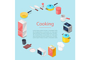 Kitchen utencils vector illustration