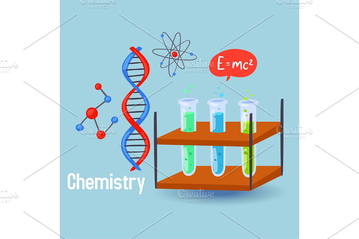 Chemistry science vector in Illustrations - product preview 8