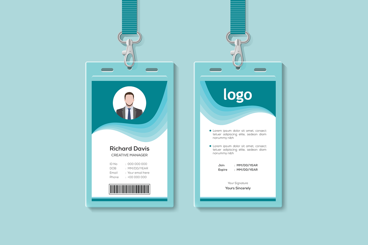 Multipurpose Identity Card Template in Stationery Templates - product preview 8