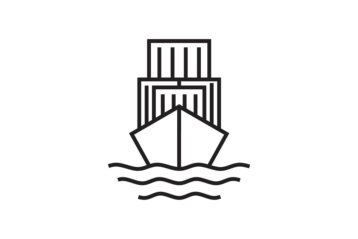ship cargo logo in Logo Templates - product preview 8