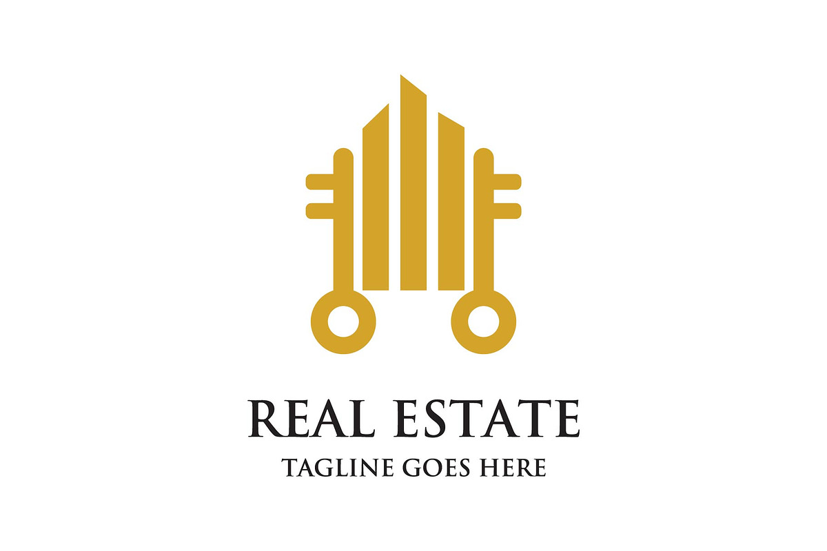 real estate logo in Logo Templates - product preview 8