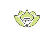 natural jewelry logo