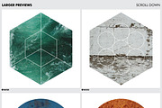 Large Geometric Textures - 20 items