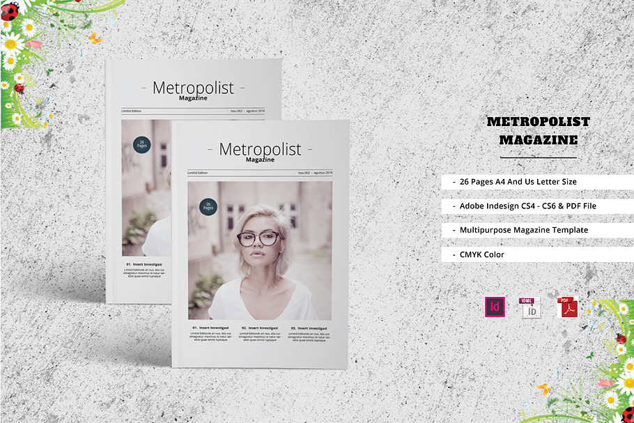 Metropolist Magazine in Magazine Templates - product preview 8