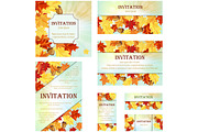 Set of 7 Invitation Cards