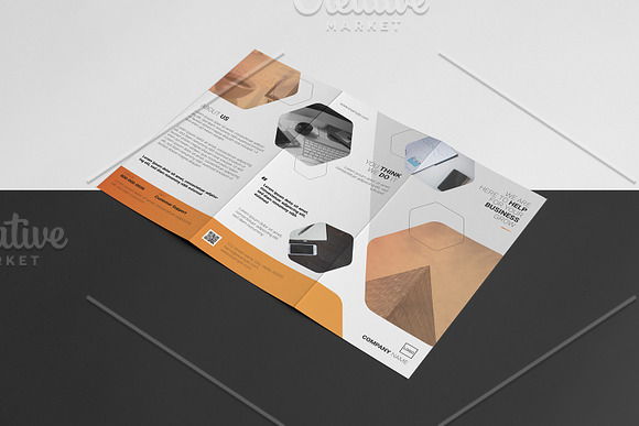 Trifold Corporate Brochure V892 in Brochure Templates - product preview 1