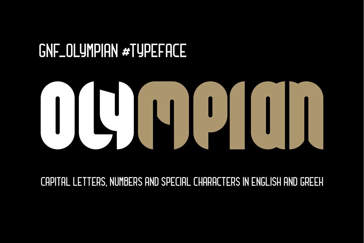 GNF-Olympian Font in Display Fonts - product preview 8