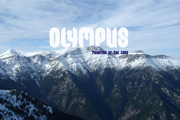 GNF-Olympian Font in Display Fonts - product preview 4