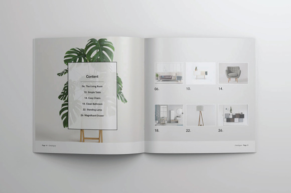 Catalogue Template Vol.1 in Brochure Templates - product preview 3