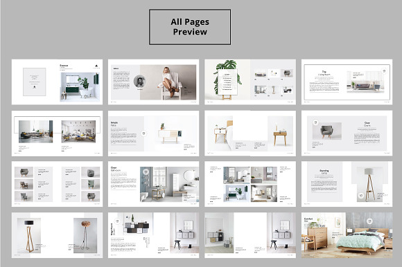 Catalogue Template Vol.1 in Brochure Templates - product preview 8