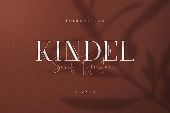 Kindel - Completed Collection in Serif Fonts - product preview 1