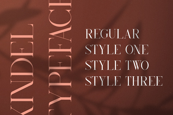 Kindel - Completed Collection in Serif Fonts - product preview 2
