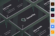 Security Services Business Card