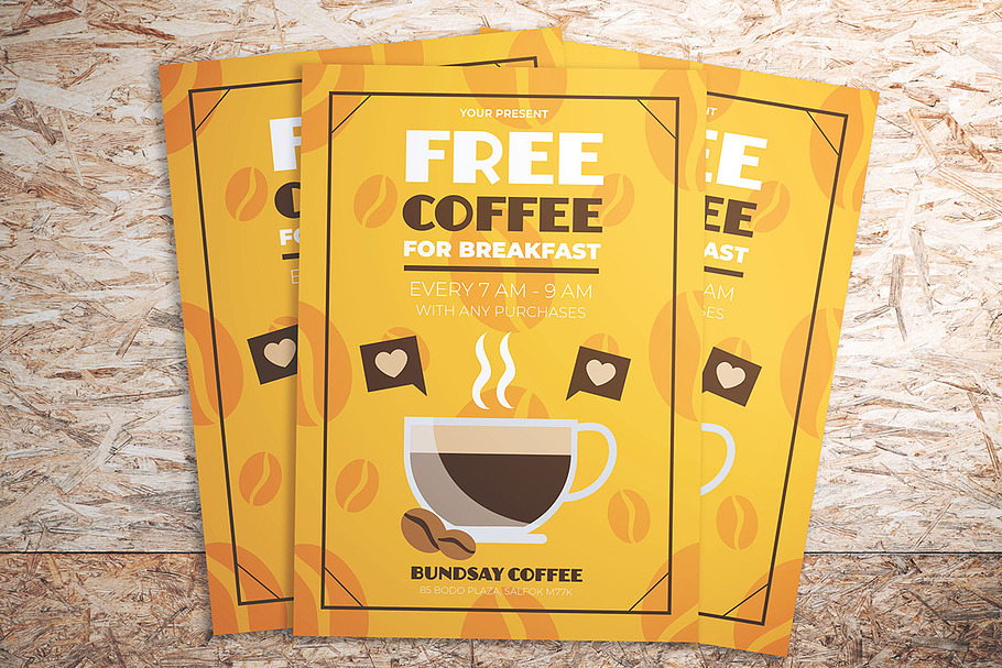 Coffee Promotion Flyer
