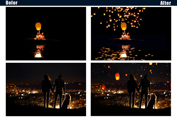 40 Sky lanterns overlays in Add-Ons - product preview 2