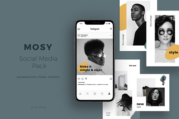 MOSY - Social Media Pack in Instagram Templates - product preview 13