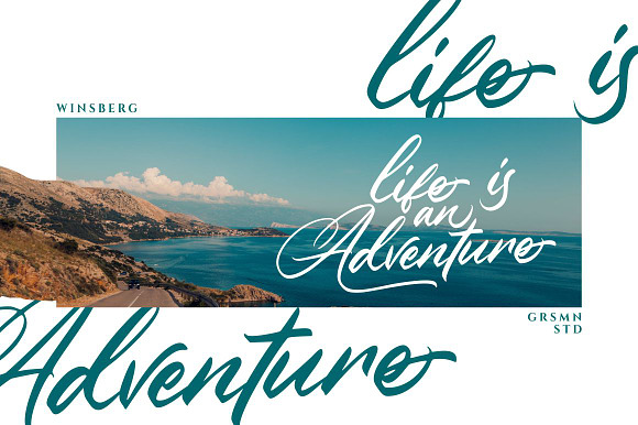 Winsberg - Script Handlettering in Script Fonts - product preview 2