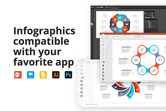Diagrams animated infographics in Keynote Templates - product preview 1
