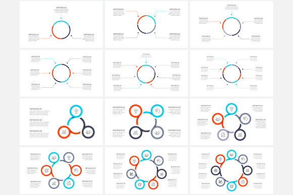 Diagrams animated infographics in Keynote Templates - product preview 4