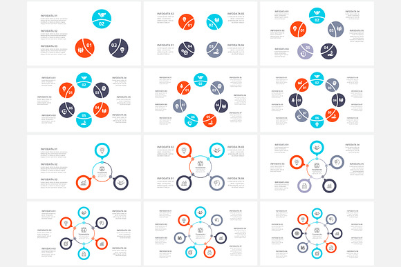 Diagrams animated infographics in Keynote Templates - product preview 5