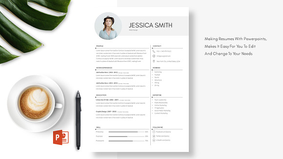 CLEAN RESUME - New Innovations ! in Resume Templates - product preview 4