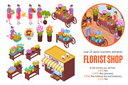 Florist Shop Isometric