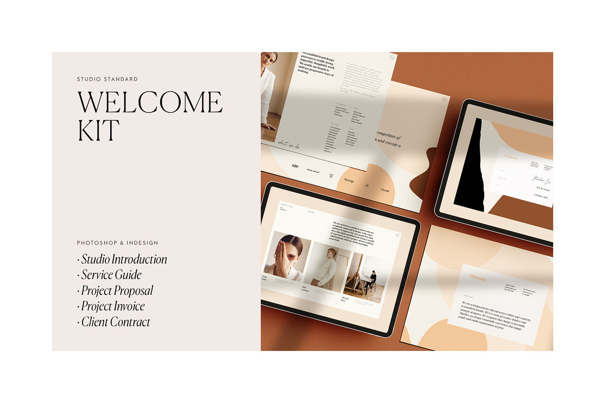 Auburn Welcome Kit in Presentation Templates - product preview 8