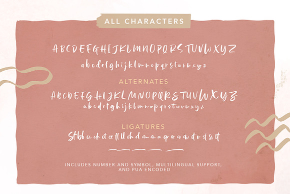 Lindsay Brown Script (+EXTRAS) in Script Fonts - product preview 8