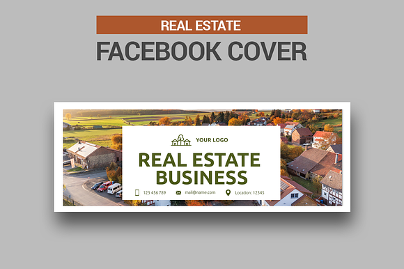Real Estate - Facebook Covers in Facebook Templates - product preview 2