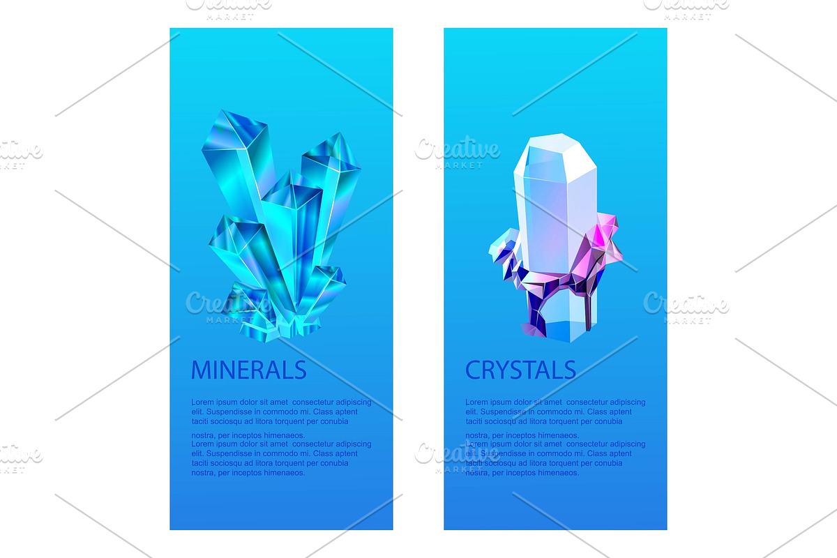 Mineral crystalic precious stones in Objects - product preview 8