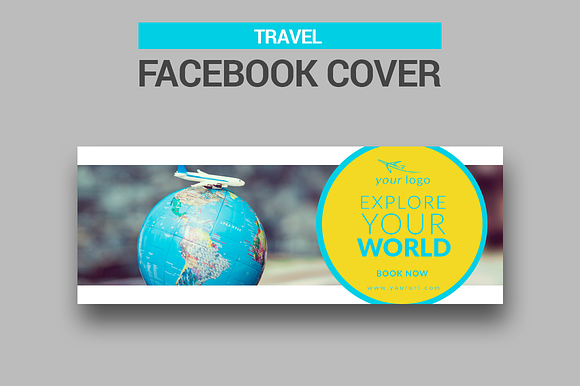 Travel - Facebook Covers in Facebook Templates - product preview 2