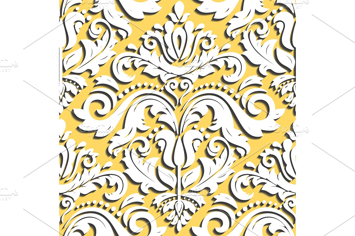 Seamless Vector Oriental Pattern in Patterns - product preview 8