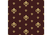 Seamless Vector Pattern With Royal