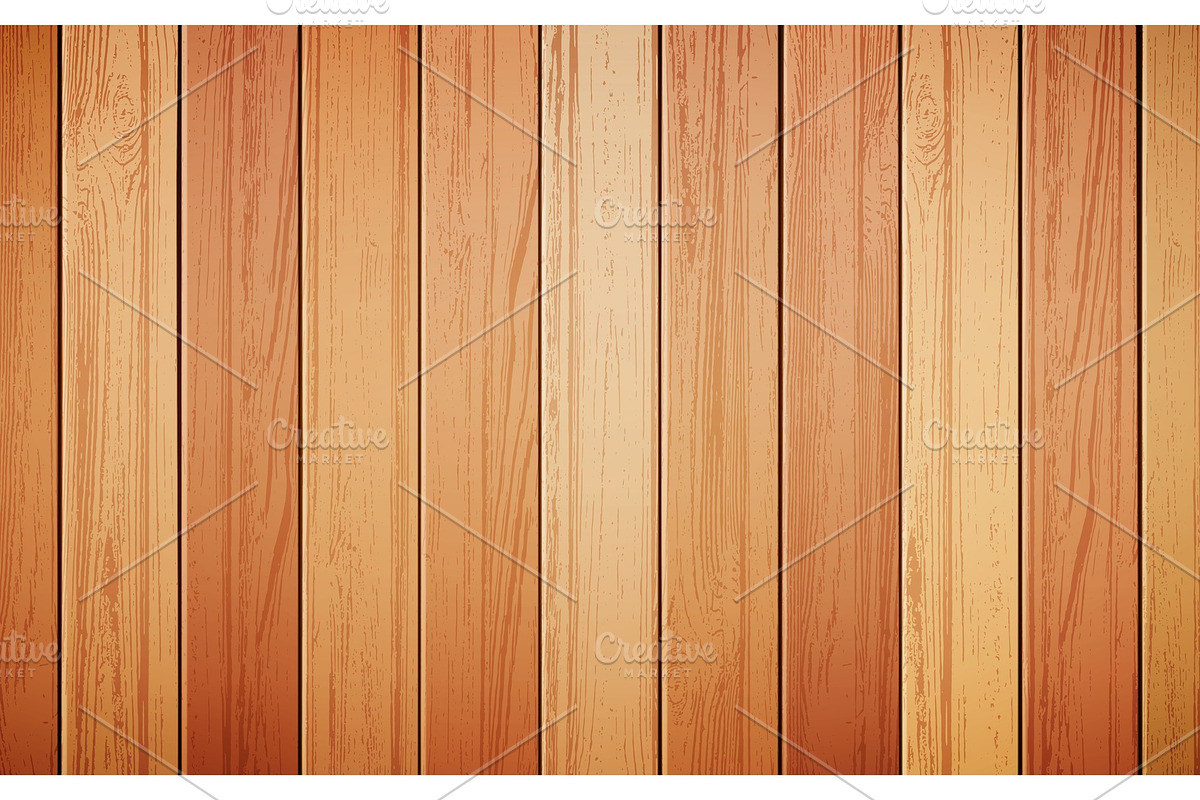 Wood background realistic vector in Textures - product preview 8