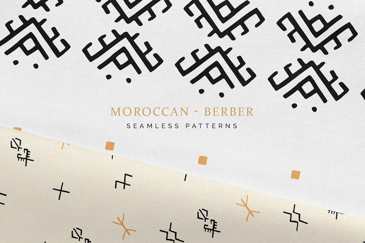 Moroccan Berber Seamless in Patterns - product preview 8