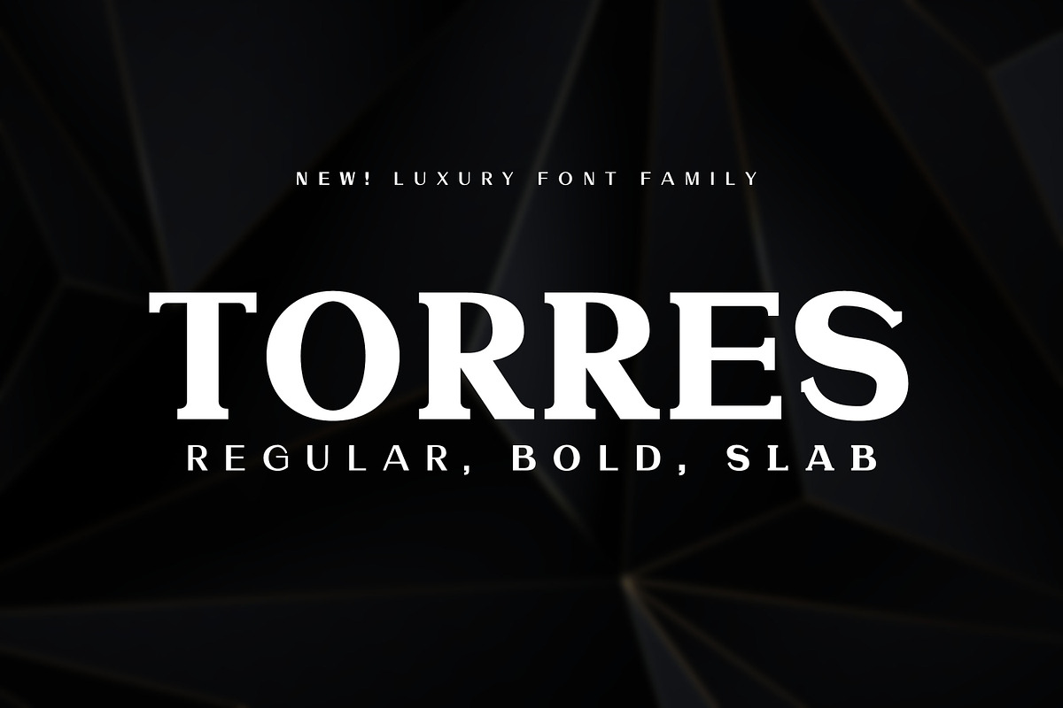 Torres Font Family in Serif Fonts - product preview 8