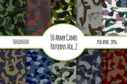 10 Army Camo Patterns Vol.2