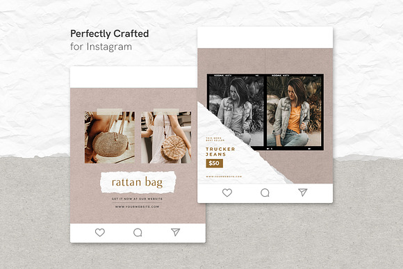 Film Frame Instagram Bundle in Instagram Templates - product preview 6