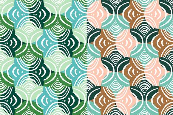 Swirling Scales Doodle Pattern in Patterns - product preview 3