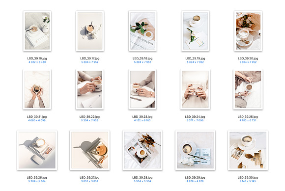 COFFEE COLLECTION. 80 PHOTOS in Instagram Templates - product preview 6