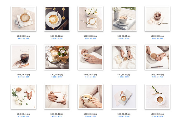 COFFEE COLLECTION. 80 PHOTOS in Instagram Templates - product preview 7