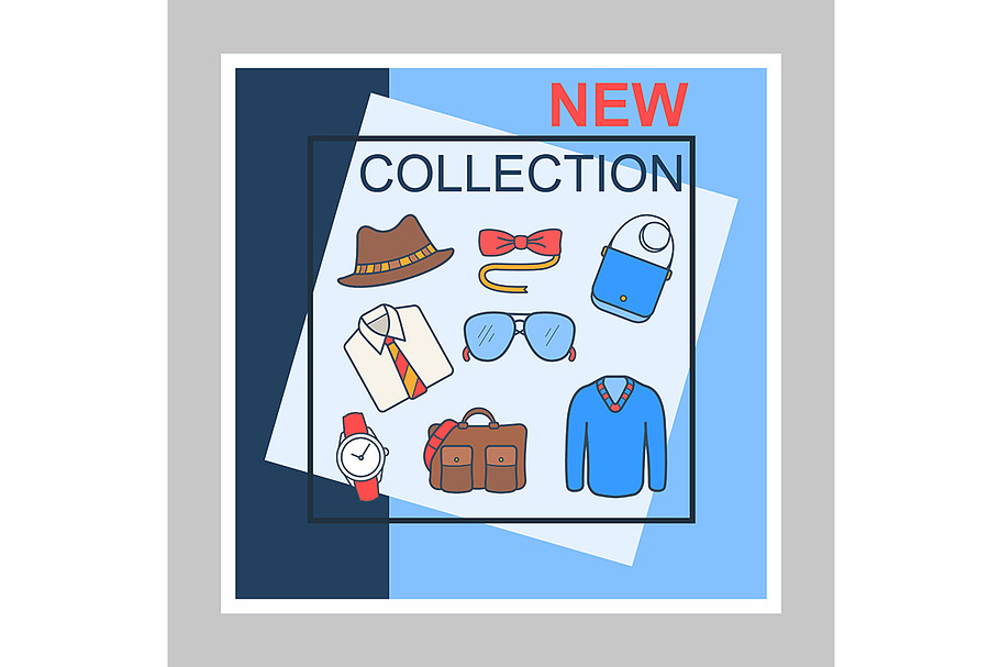 Mens clothes store social media post in Social Media Templates - product preview 8