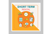 Short term rental social media post