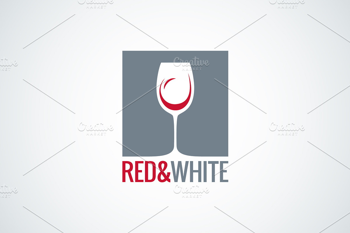 Wine glass design vector background. in Logo Templates - product preview 8