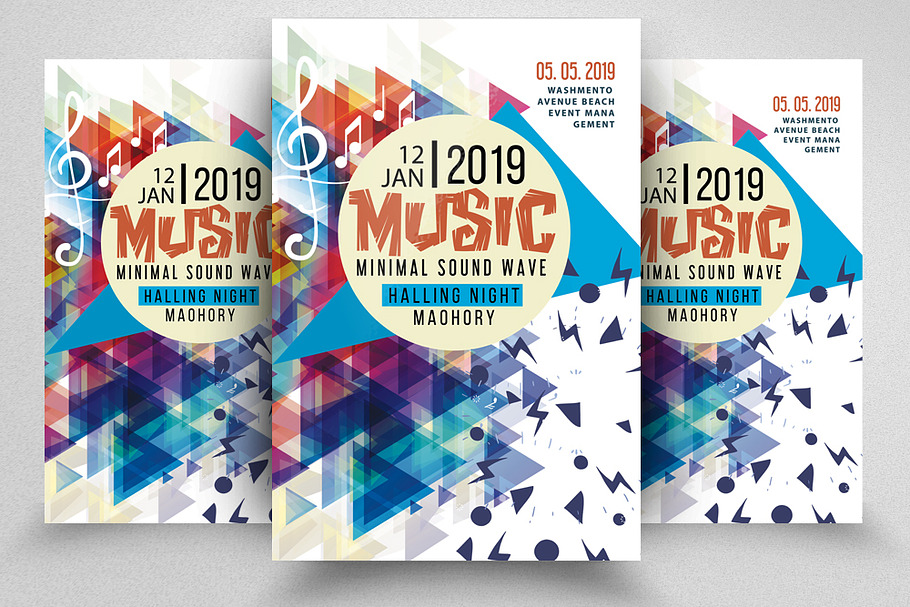 Music Band Concert Flyer in Flyer Templates - product preview 8