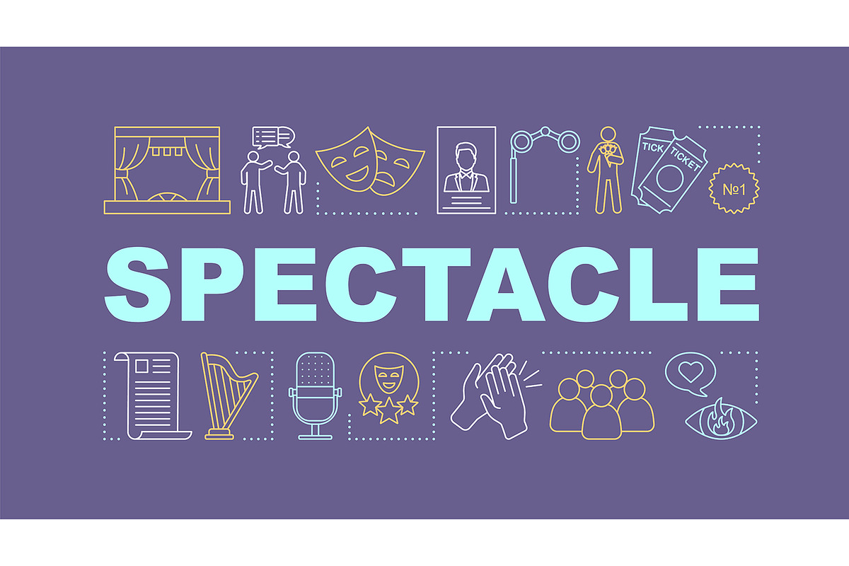 Spectacle word concepts banner in Web Elements - product preview 8